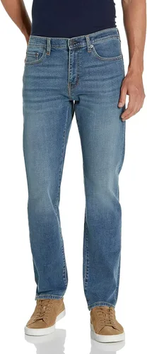 Miniatura 9 de Amazon Essentials - Pantalones vaqueros elásticos de corte recto para hombre