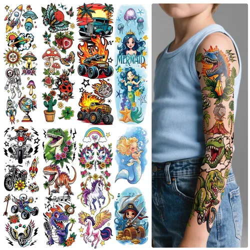 Miniatura 12 de 75 piezas de tatuajes temporales Hot Wheels para niños, decoraciones de cumpleaños Hot Wheels, recuerdos de fiesta Hot Wheels, tatuajes temporales