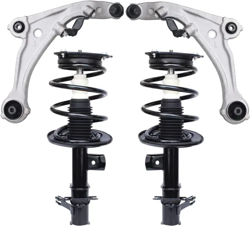 Miniatura 16 de Detroit Axle - AWD Kit de brazos de control delanteros de 4 piezas para Chrysler 300 2005-2023 Dodge Charger 2017-2023 Challenger 2017-2023, 2