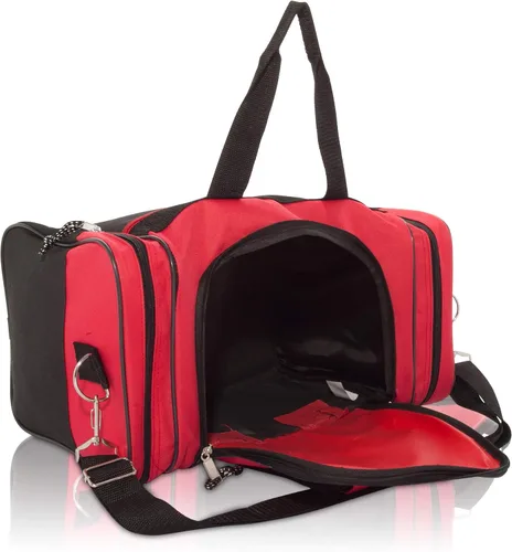 Miniatura 35 de Bolsa de lona, de DALIX, para el gimnasio, para viajar, 17 pulgadas