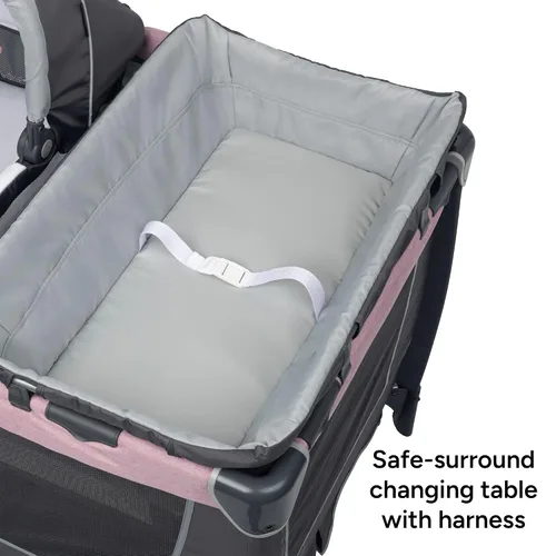 Miniatura 6 de Baby Trend Simply Smart - Centro de guardería para niños, color rosa