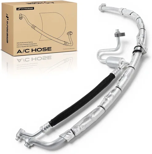 A-Premium Manguera de succión y manguera de descarga para A/C compatible con Ford Fusion 2010-2012 y Mercury Milan 2010-2011, 2.5L
