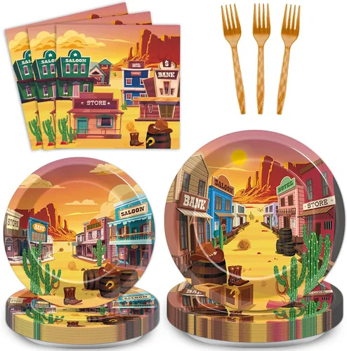 Miniatura 63 de Juego de 96 piezas de platos de papel, servilletas y tenedores para fiesta de cumpleaños número 16 para fiesta negra de dulces 16 años, platos