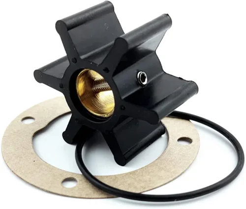 Miniatura 5 de Impulsor de bomba de agua intraborda 22405-0001-P para piezas de motor marino Jabsco Kit de reparación Reemplazo Johnson 09-808B-1 Neopreno