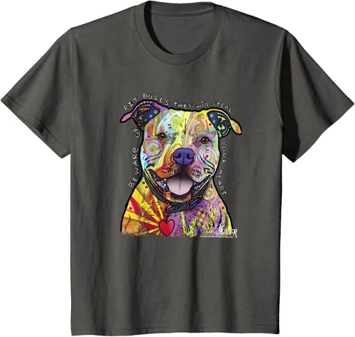 Miniatura 39 de Beware Of Pit Bulls, Dean Russo Pitbull Original - Camiseta para amantes de los perros, Negro