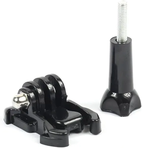 Miniatura 9 de Soporte de trípode de liberación rápida CNC de aluminio con interfaz base de hebilla de adaptador de 1/4 compatible con Hero 13/12/11, OSMO 360, ONE