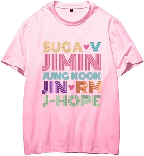 Camisa Kpop Dynamite Love Yourself Camisa Jungkook Jimin V Rap Monster Jin Jhope Camisa Mercancía