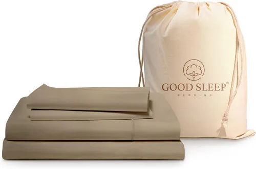Miniatura 13 de Good Sleep Bedding Juego de sábanas tamaño individual, sábanas 100% algodón egipcio, suaves, 3 piezas, cama de calidad de hotel, juego de sábanas