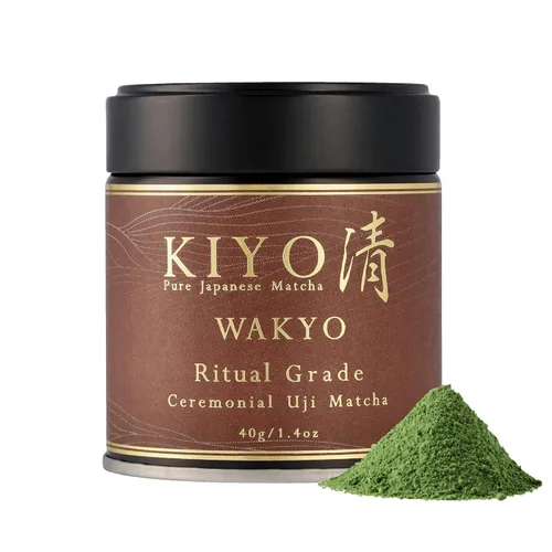 Miniatura 11 de Kiyo Matcha Grado Clásico Hatsumukashi Ceremonial Uji Matcha - Polvo de Té Verde Matcha Ceremonial de Primera Cosecha Japonesa Pura de Uji, Japón