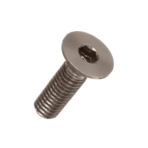 Miniatura 13 de 20 tornillos planos M3 7075 Tornillos Allen de aleación de aluminio Tornillos hexagonales Tornillos de cabeza plana (azul, 0.315 in)