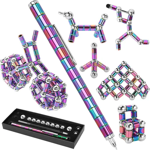 Bolígrafos Fidget Magnéticos Juguetes Magnéticos Bolígrafos Graciosos Regalos para Adolescentes Niños y Niñas Regalos para Niños
