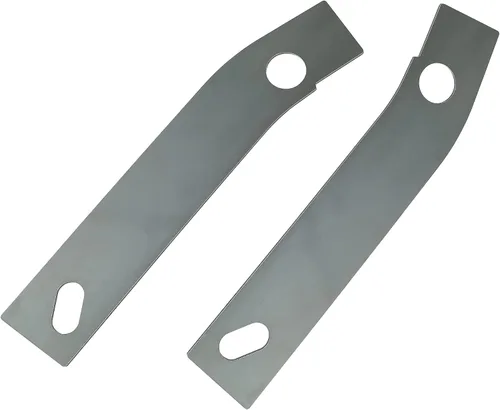 Miniatura 7 de ECOTRIC 6 placas de soldadura de grillete oxidadas para reparación de marco, compatibles con Jeep Wrangler YJ trasero 1986-1995