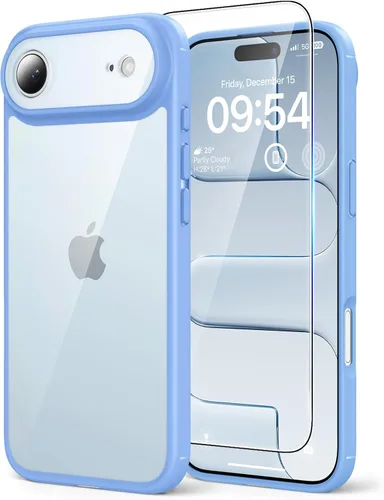 Miniatura 137 de TAURI Funda magnética 2 en 1 transparente para iPhone 14 Pro, compatible con Magsafe [no amarillenta] con protector de pantalla, protección de grado