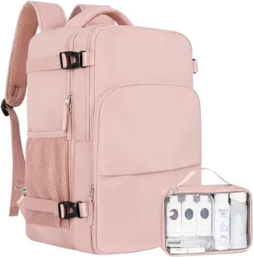 Miniatura 11 de Mochila de Viaje Sinaliy, Azul claro, Grande, Viajes