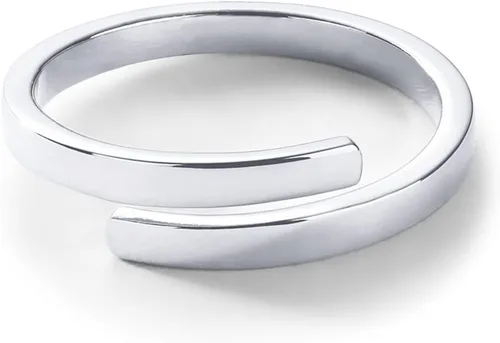 Miniatura 3 de PAVOI Anillo apilable giratorio chapado en oro de 14 quilates para mujer