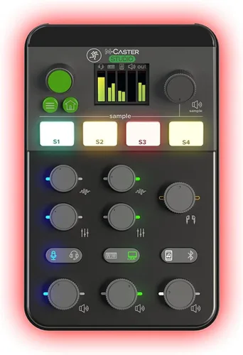 Miniatura 8 de Mackie M-Caster Studio - Mezclador de transmisión en vivo para escritorio, color negro