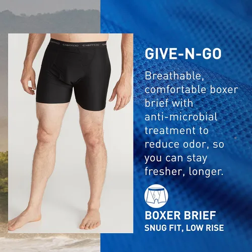 Miniatura 2 de ExOfficio Give-N-Go - Calzoncillos tipo bóxer para hombre
