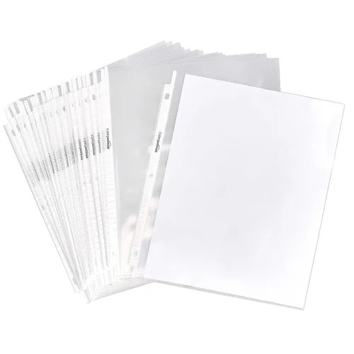 Miniatura 12 de Amazon Basics - Protector de hojas, antirreflejos, paquete de 500