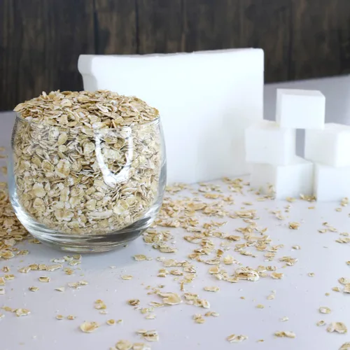 Miniatura 7 de Primal Elements Base de jabón de avena, base de glicerina hidratante para derretir y verter para manualidades, fácil de cortar, 10 libras