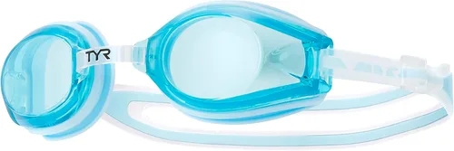TYR Femme T-72 Petite - Gafas de natación de perfil bajo antivaho para caras pequeñas, protección UV, ajuste ajustable