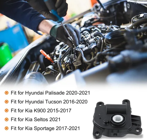 Miniatura 6 de Actuador de puerta de admisión HVAC 97157-3T000 compatible con Hyundai Tucson 2016-2020, Palisade 2020-2021, Kia Sportage 2017-2021, K900 2015-2017