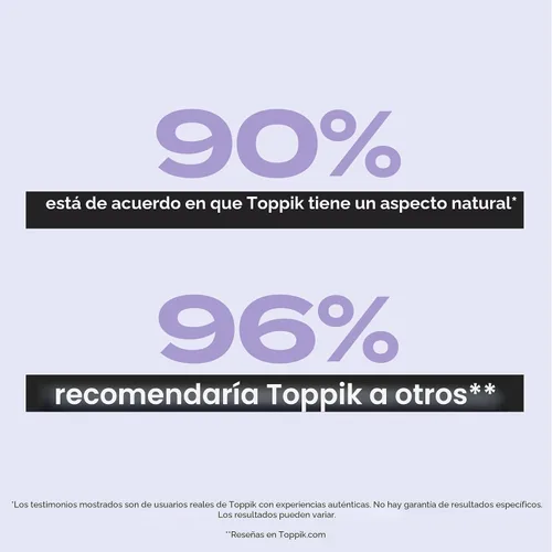 Miniatura 7 de Toppik Relleno de cabello, marrón medio, 12G