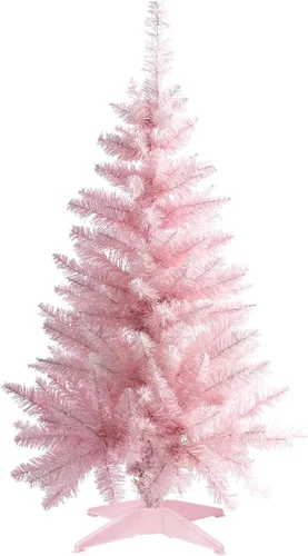 Miniatura 13 de Árbol de Navidad pequeño de 4 pies, árbol artificial mini de Navidad para decoración de Navidad y Halloween, árbol de Navidad artificial en negro