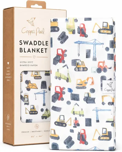 Miniatura 33 de Copper Pearl Swaddle Blankets for Newborns Soft Stretchy Receiving Blankets for Boys and Girls Large 46 x 46 Inch Baby Blankets Lightweight