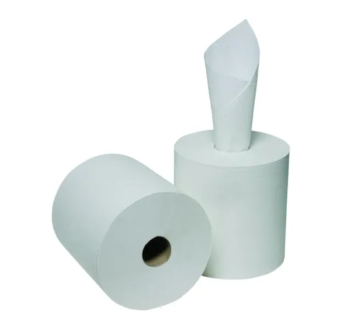 SKILCRAFT 8540-01-590-9069 Toalla central de fibra reciclada de 2 capas, 600 pies de largo x 8-1/4 pulgadas de ancho (caja de 12)