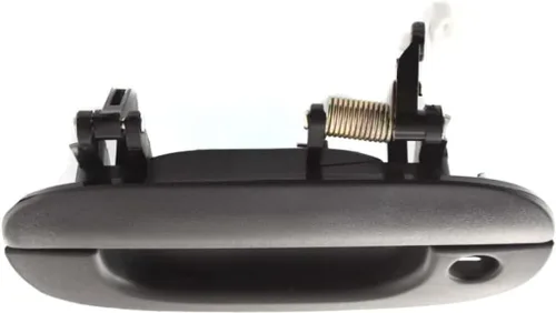 Miniatura 8 de Manija de puerta exterior para Dodge Ram 2500 1994-2002 lado del conductor frontal, negro texturizado Con orificio para llave Recorte: Base