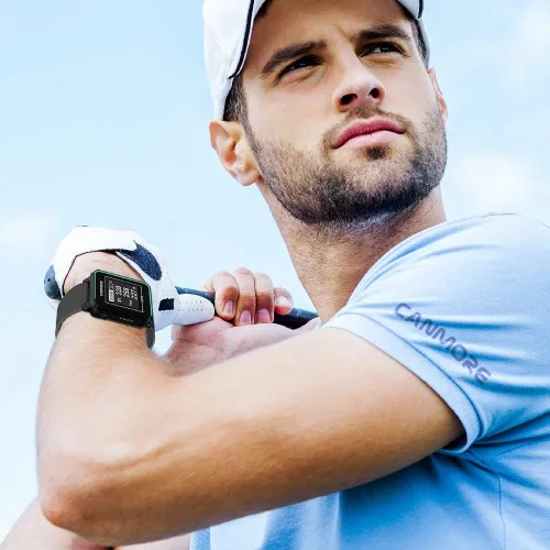 Miniatura 7 de CANMORE TW353 Reloj GPS de golf para hombres y mujeres, pantalla LCD de alto contraste, actualización gratuita de más de 41,000 campos precargados