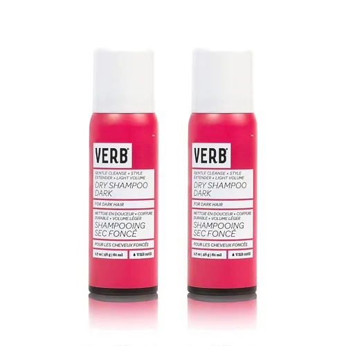 Miniatura 8 de VERB Dry Shampoo Dark – Refresca, absorbe aceites + extiende estilos – Champú seco refrescante en aerosol para tonos oscuros – Vegano, sin parabenos