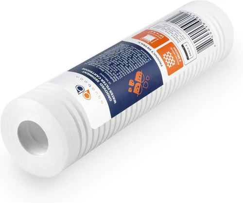 Miniatura 6 de Aquaboon cartucho de filtro de agua de sedimento ranurado, 10 pulgadas x 2.5 pulgadas, para cualquier unidad RO