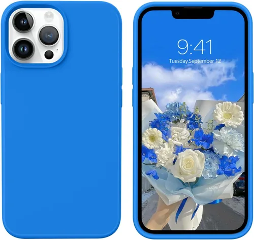 Miniatura 345 de GUAGUA Funda compatible con iPhone 17 Pro Max de 6.9 pulgadas, silicona líquida, goma de gel suave, delgada, forro de microfibra delgada