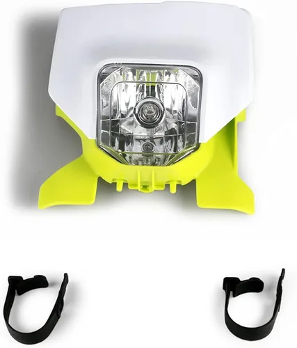 Faro delantero de motocicleta compatible con Husqvarna TE 150i 250i 300i FE 250 350 450 501 2020 años (verde)