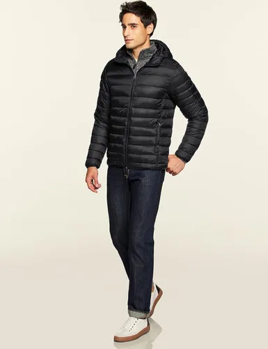Miniatura 6 de TSLA - Chaqueta acolchada, ligera y plegable para hombre, ideal para invierno, impermeable