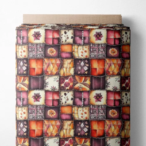 Miniatura 26 de Paquete de tela de algodón de color sólido, 50 cuadrados precortados (8 x 8 x 8 pulgadas), 100% algodón, 120 GSM, fabricado en Türkiye
