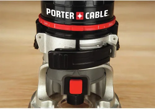Miniatura 5 de PORTER-CABLE Router, 4.5 amperios, velocidad única 31,000 RPM, recorta laminado de 1/4 de pulgada, con cable (PCE6430)
