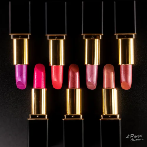 Miniatura 2 de L'Paige L02 - GRAPE ICE Designer Lipstick Base de aloe vera, de larga duración, hidratante Morado claro con acabado helado iridiscente
