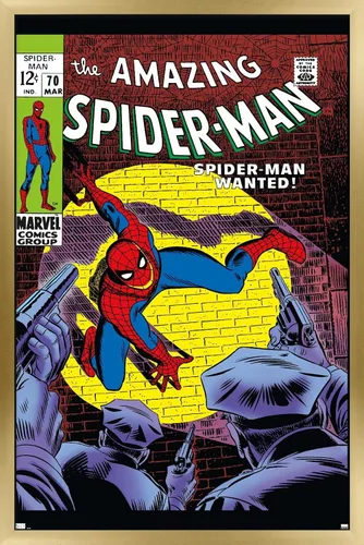 Miniatura 12 de Marvel Comics Amazing Spider-Man #70 - Póster de pared, 22.4 pulgadas de largo x 14.7 pulgadas de ancho, versión premium sin marco