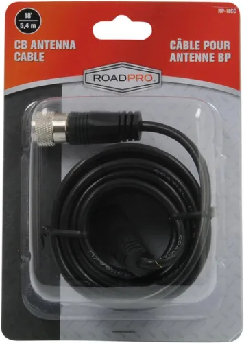 Miniatura 2 de Cable coaxial RG-58A/U con conectores PL-259 moldeados (18 pies - 5.49 metros)