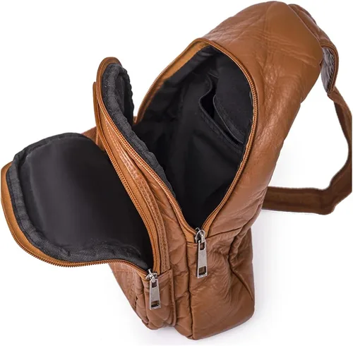 Miniatura 7 de Bolsos de pecho para mujer, bolso de hombro vintage para mujer, bolso de hombro retro para teléfono móvil, bandolera clásica