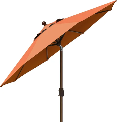 Miniatura 8 de EliteShade USA - Sombrilla de 9 pies para patio, para exteriores, con ventilación, no se decolora en 10 años, para mesa de mesa, color óxido