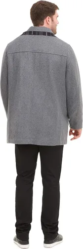 Miniatura 3 de Dockers Abrigo tipo bufanda Weston de mezcla de lana para hombre