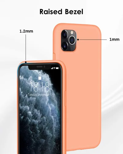 Miniatura 3 de DTTO Compatible con iPhone 11 Pro Max, [Serie Romance] Funda de silicona [Protección mejorada de cámara y pantalla] con cojín de rejilla de panal
