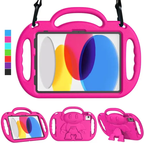 Miniatura 18 de Funda para niños para iPad de 11ª generación (A16) de 11" 2025 y 10ª generación de 10.9" 2022 y iPad Air de 11" 2025/2024 y Air 5ª/4ª