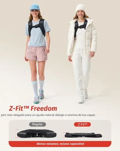Miniatura 4 de ZELUS Chaleco con peso, lavable en Z-Fit chaleco con peso de hierro suave para mujeres y hombres, chaleco de peso de 5/10/15 libras con tiras