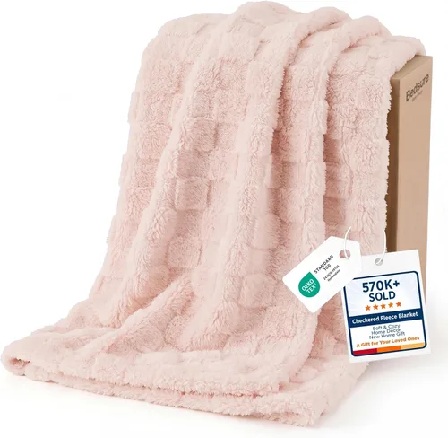 Miniatura 23 de Bedsure GentleSoft - Manta verde salvia para sofá, manta de forro polar a cuadros, regalos de Navidad para mujeres, hombres y niñas, bonita manta