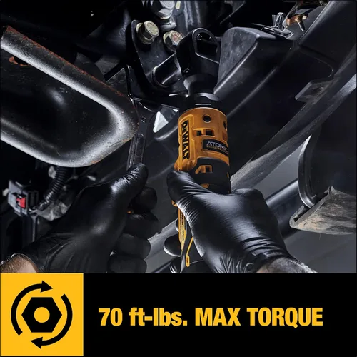Miniatura 5 de DEWALT ATOMIC 20V MAX Ratilla inalámbrica sin escobillas, 1/2 pulgada, solo herramienta desnuda (DCF512B)