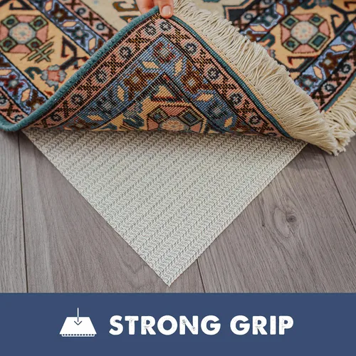Miniatura 4 de Slip-Stop Rug Grip - Almohadilla antideslizante de perfil bajo para alfombras de área y alfombras de pasillo, almohadilla para suelos de madera